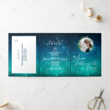 El amor escrito en Stars Night Sky Celestial Boda