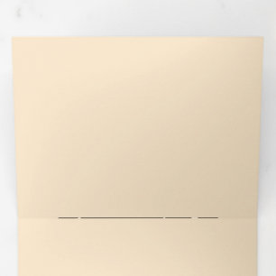 Invitación Tríptica Elegante, refinado, elegante y minimalista