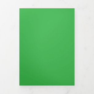 Invitación Tríptica Fondo Verde para el Negrita   Diseño de tonos de g
