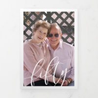 Foto del quincuagésimo aniversario de bodas