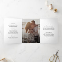 Foto Moderna en Blanco y Negro Boda Chic