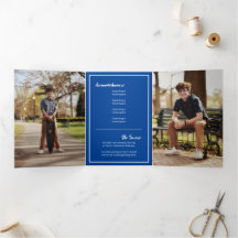 Graduación de foto rota por efecto de sonido azul