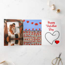 Invitación Tríptica Happy Valentine Day