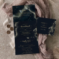 La acuarela Gold Splash Triple Boda de