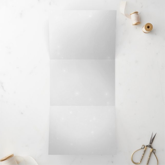 Invitación Tríptica Rediseñar desde cero - Crear personalizado (Interior)