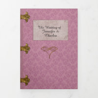 Rosa Damask Fairy Tale Boda Photo