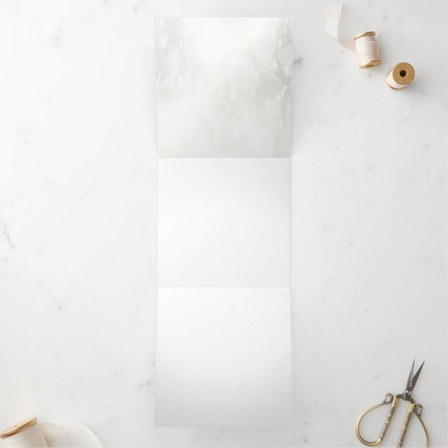 Invitación Tríptica Su diseño aquí - Personalizado (Interior)