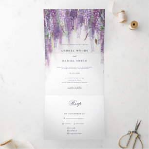 Invitación Tríptica Sueños de histeria