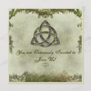 Invitación Triquetra Natural