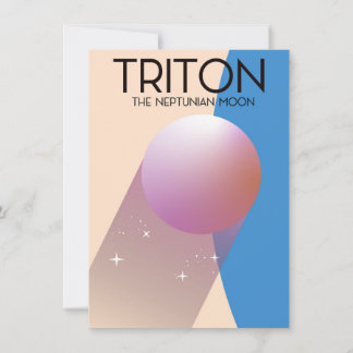 Invitación Tritón - La luna neptuniana