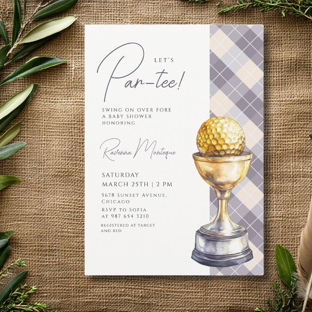 Invitación Trofeo de Golf Argyle de la Marina Permite Fiesta  (Subido por el creador)