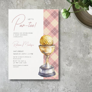Invitación Trofeo de Golf Argyle de Melocotón Permite Fiesta 