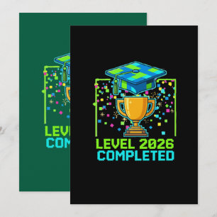 Invitación Trofeo de graduación Nivel 2026 Completado