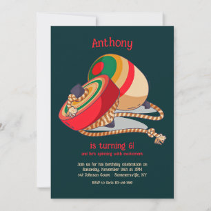 Invitación Trompo 