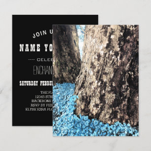 Invitación troncos de árbol