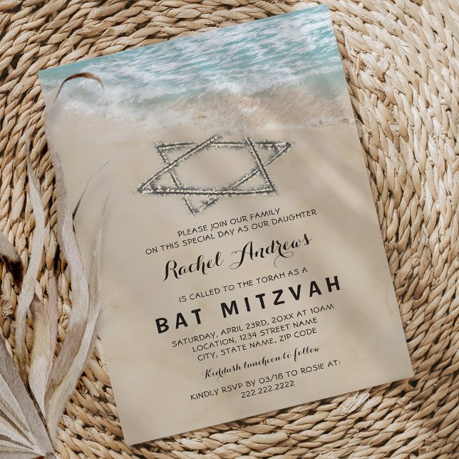 Invitación Tropical Bat Mitzvah (Subido por el creador)