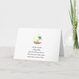 Invitación tropical del día de fiesta del