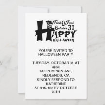 ¡Truco o trato! 31 de octubre - Feliz Halloween