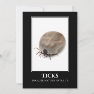 Invitación Trucos porque la naturaleza nos odia - Diversión p