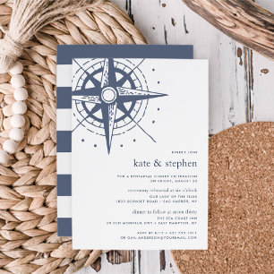 Invitación True North   Ceremony Rehearsal Dinner Invite