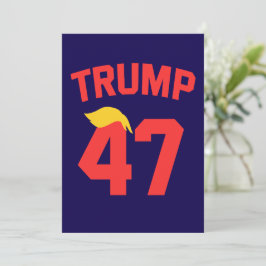 Invitación Trump 47 Presidente