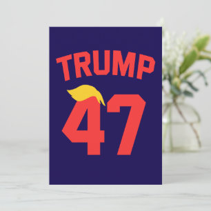 Invitación Trump 47 Presidente