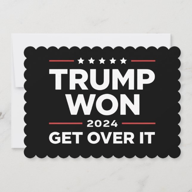 Invitación Trump Ganó Acéptalo 2024 (Anverso)