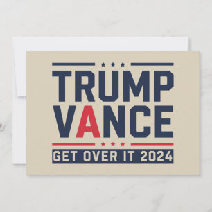 Invitación Trump Ganó Elección 2024 Presidente Trump Vance