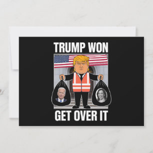 Invitación Trump Ganó Olvídense De Eso Maga Ganó Elección 202