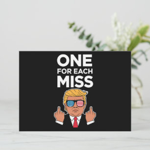 Invitación Trump One For Each