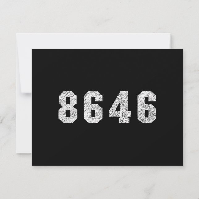 Invitación Trump republicano 86 48 (Anverso)