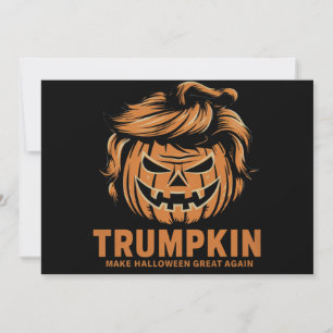 Invitación Trumpkin de Halloween vuelve a hacer grande a Hall