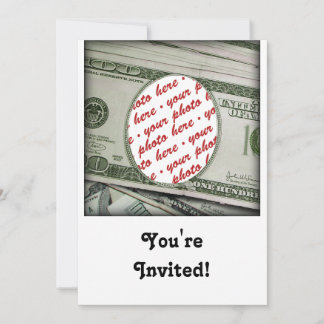 Invitación ¡Tu cara en el billete de $100! Agregar una foto
