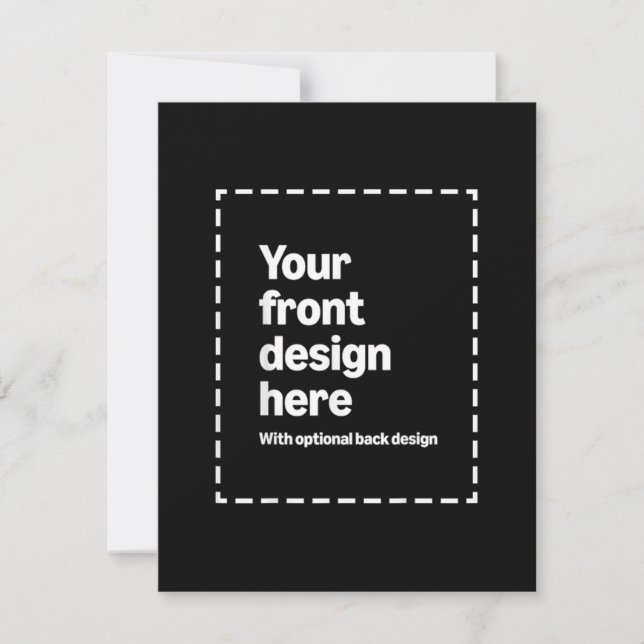 Invitación Tu Diseño Aquí (Anverso)