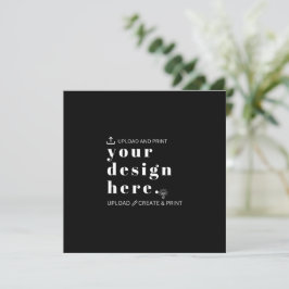 Invitación Tu Diseño Carga Cuadrado