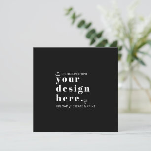 Invitación Tu Diseño Carga Cuadrado