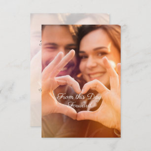 Invitación Tu foto  A partir de este día