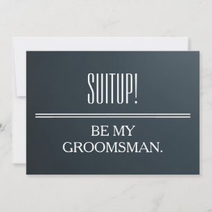 Invitación Tu Servicio como Padrino de Boda