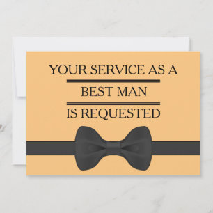 Invitación Tu Servicio como Padrino de Boda Solicitud de Mejo