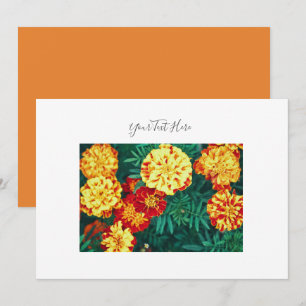 Invitación Tu texto Feliz Brillante Flores de Marido Invitaci
