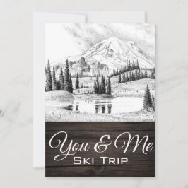 Invitación Tu y yo Winterscape