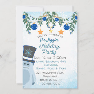 Invitación Tú Yeti para la Fiesta