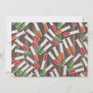 Invitación Tubo de prueba