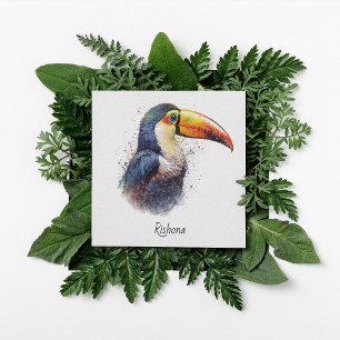 Invitación Tucán Esplendor Tropical personalizado