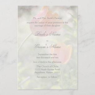 Invitación Tulip con Boda Verse