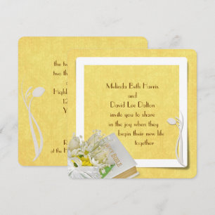 Invitación Tulipanes y diques