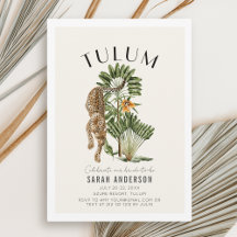 Tulum Leopard Bachelorette Weekend Itinerary