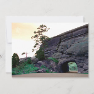 Invitación túnel por carretera