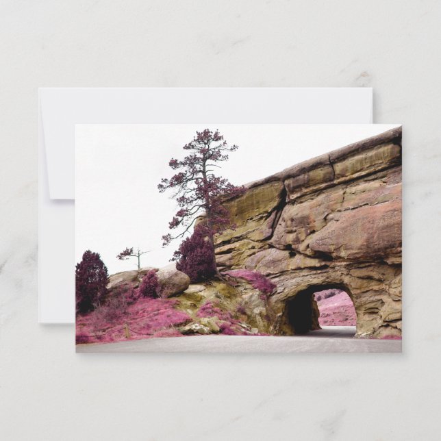 Invitación túnel por carretera (Anverso)