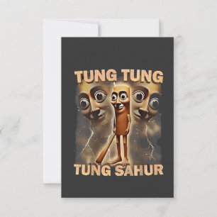Invitación Tung tung tung sahur Brainrot Meme